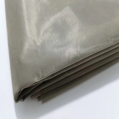 Copper Faraday Fabric Transparent Clear Net Cloth Reducing EMF RF EMI - Image 1 of 4