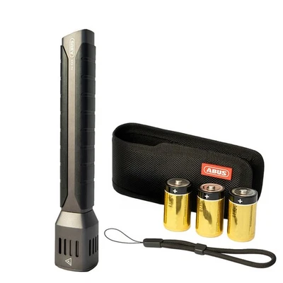 ABUS SecLight TL-525 LED-Taschenlampe 25,9cm Alu 500 Lumen inkl Tasche Batterien