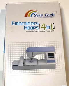 Sewtech Premium Embroidery Hoops For Brother PE700 PE750 Babylock Emore Ellure - Picture 1 of 10