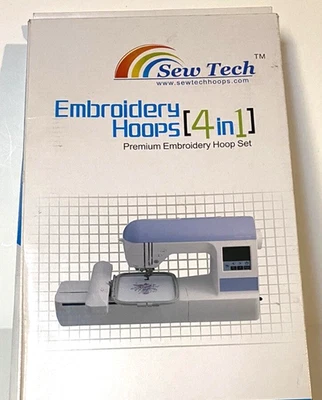Sewtech Premium Embroidery Hoops For Brother PE700 PE750 Babylock Emore Ellure - Image 1 of 4