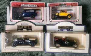Lledo Days Gone Group Of 4 Classic Cars Mint Condition In Original Boxes - Picture 1 of 20