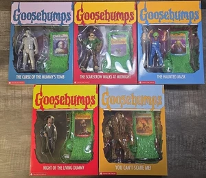 Trick or Treat Studios Goosebumps Complete Set of 5 Action Figures + Bonehead - Picture 1 of 23