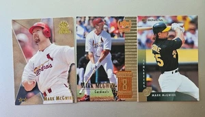Mark McGwire 3 Card Lot 1999 Topps Stars / 1999 UD Legends / 1996 Donruss - Picture 1 of 4