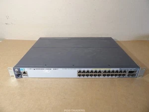 Commutateur Gigabit Ethernet 24 ports HP ProCurve 2920-24G PoE+ J9727A + RACK... - Photo 1/8