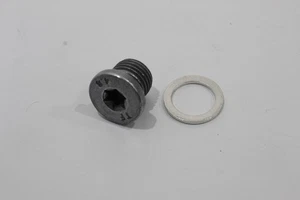 Audi A4 8K B8 Oil Sump Drain Plug with Sealing Washer New Genuine N91167901 - Picture 1 of 13