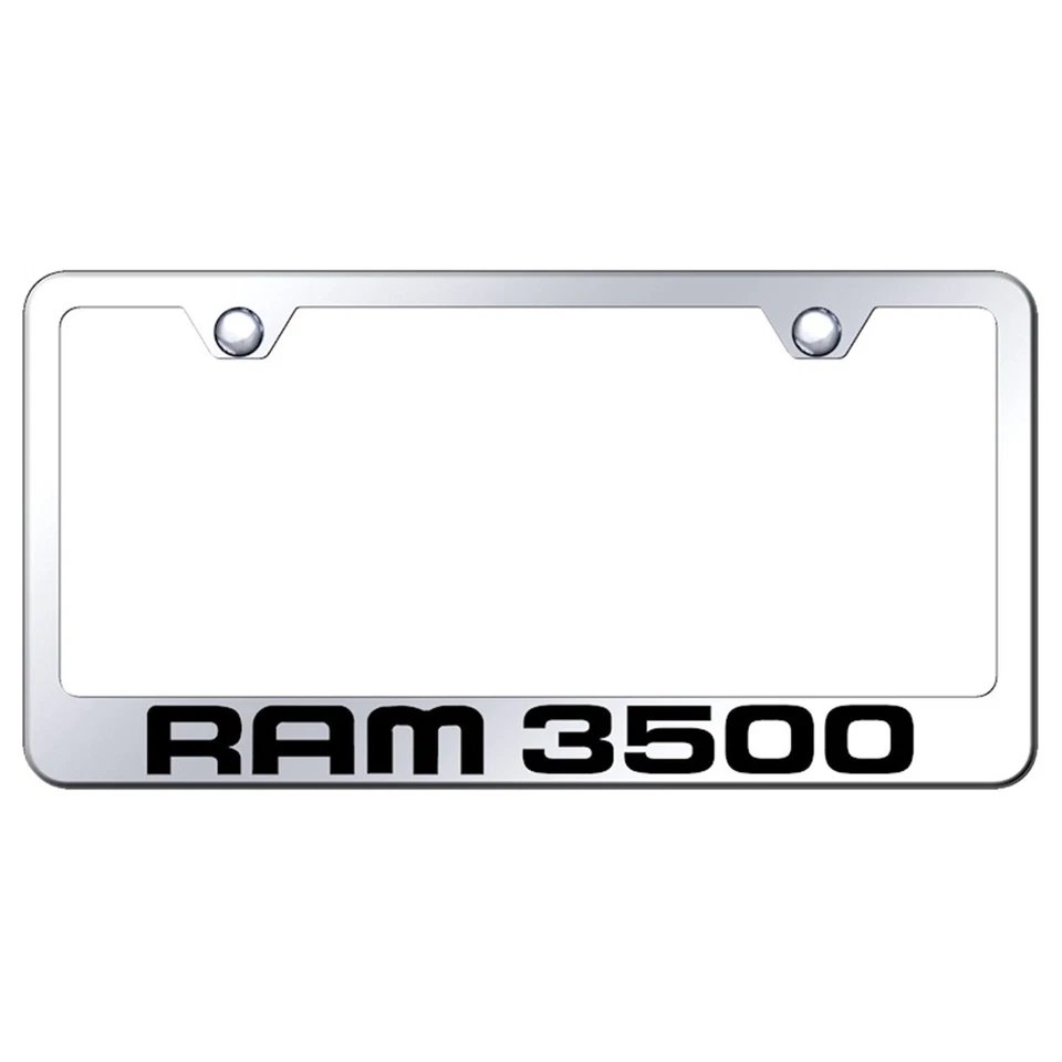 Лицензированная зеркальная рама номерного знака - лазерная гравировка для Dodge RAM 3500 - Изображение 1 из 2