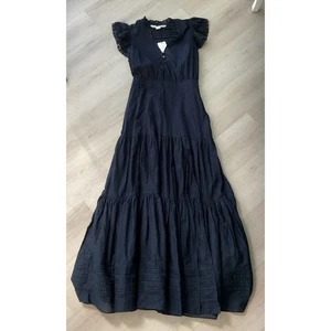 Veronica Beard Damen Satori Kleid schwarz Tinte Größe 6 2205CO35D067 neu mit Etikett beschädigt - Bild 1 von 14