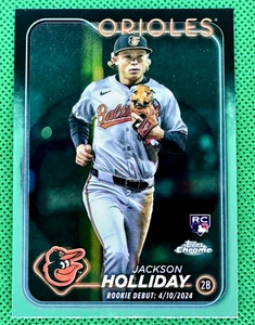 2024 Topps Chrome Update Jackson Holliday #USC89 RC Base - Picture 1 of 2
