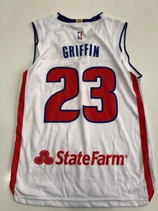 Camiseta deportiva de los Detroit Pistons Blake Griffin State Farm Giveaway talla grande juvenil - Imagen 1 de 3