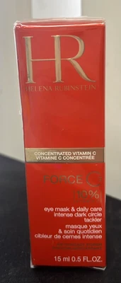 Helena Rubinstein Force C 10% Vitamin C Eye Mask Intense Dark Circle Tackler NIB - Image 1 of 3