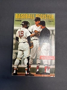 1968 The Sporting News Baseball Register SC Guide Record Book Boston Red Sox - Picture 1 of 3