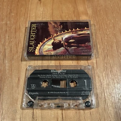Slaughter - Stick It To Ya CASSETTE TAPE 1st US issue warrant winger trixter Foto 1 de 3