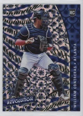 2021 Panini Chronicles Revolution Groove William Contreras #59 Rookie RC - Image 1 of 2