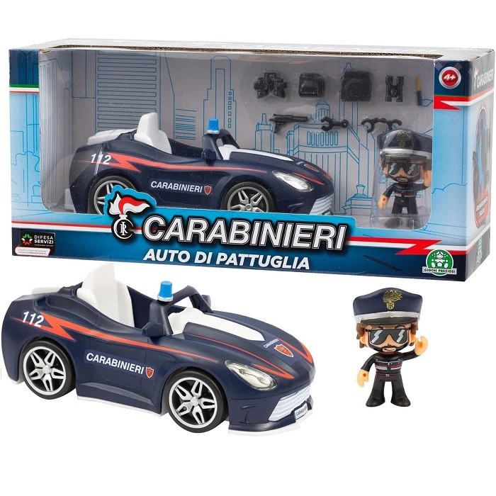 Giochi Preziosi Carabinieri Auto con Personaggio Mini Action Hero 7 cm Accessori - Immagine 1 di 1