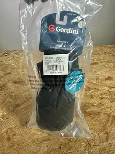 NEW Gordini Blizzard Mitt - Youth SIZE XS BLACK SNOW GLOVE - Picture 1 of 2