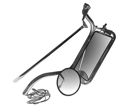 Espejo de puerta derecho con calefacción QSC con brazo Peterbilt 335 340 357 382 385 386 325 330 Foto 1 de 4