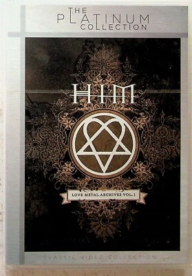HIM -Love Metal Archives Vol. 1 - DVD RARE-NEW -Best Of Videos/Live Clips - Image 1 of 2