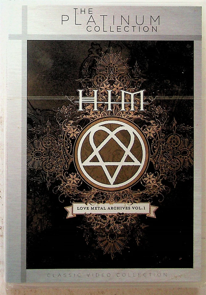 HIM -Love Metal Archives Vol. 1 - DVD RARE-NEW -Best Of Videos/Live Clips - Image 1 of 2