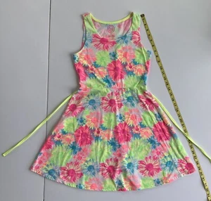 So Girls Floral Fit & Flare Dress 12, Multicolor - Picture 1 of 8