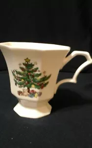 One Nikko China Christmastime Cup Mug     3 3/4" tall   - Picture 1 of 5