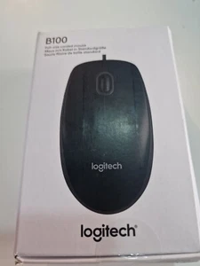Logitech B100 Wired USB Mouse - Picture 1 of 3