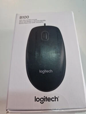 Logitech B100 Wired USB Mouse  - Image 1 of 3