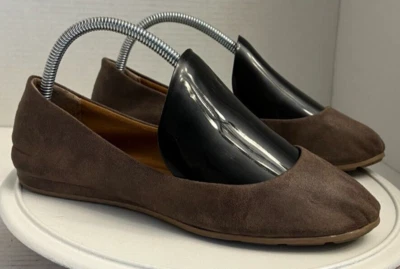 American Rag Aellie женщин 7 37 коричневый скольжения на плоскостях балерины балетки горки - Изображение 1 из 4