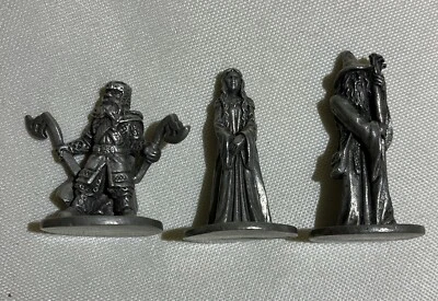 Monopoly Lord Of The Rings Trilogy Edition Replacement Pieces Metal Token Pieces - Image 1 of 2
