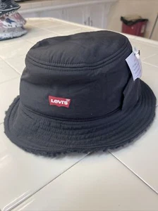 levis bucket hat black Adult Size - Picture 1 of 5