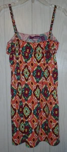 Vestido épico sin mangas con correas trenzadas multicolor para niñas GRANDE NUEVO CON ETIQUETAS - Imagen 1 de 12