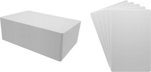 (300) Comic Book Bin Index Divider Cards - 7" x 11" - White Eco 20mil Thick - Picture 1 of 2