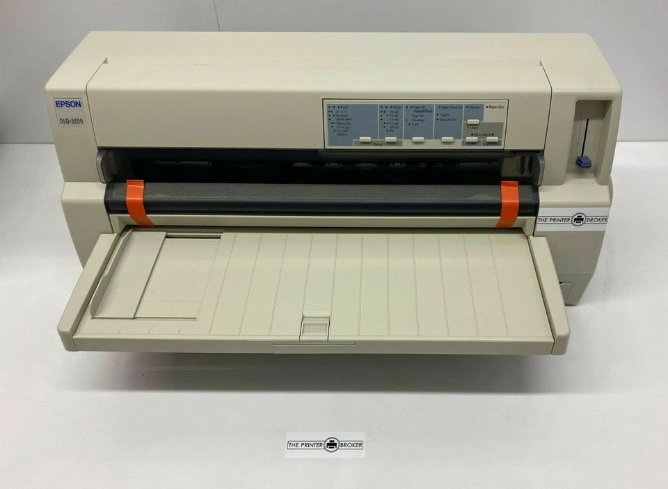 Epson DLQ-3500 P280A 24 Pin Dot Matrix Printer C11C396083DA - Image 1 of 4