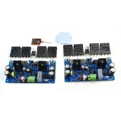 LJM MX50X2 Single Ended MX50 Class AB 100W+100W Power Amplifier Borad Final - Image 1 of 4