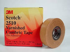 Scotch Varnished Cambric Tape 2510, 2 in x 36 yd