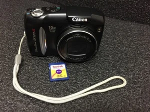Canon PowerShot SX120 IS 10.0MP PC1431 Digital Camera / Tested And Working - Picture 1 of 6