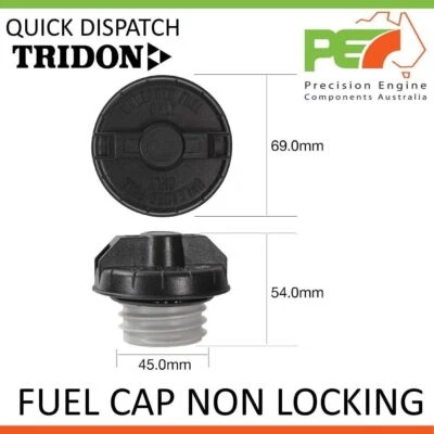 TRIDON Fuel Cap Non Locking To Suit Toyota Camry VDV10R - Vienta 3.0L 3VZ-FE - image 1 of 4