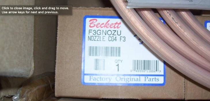 BECKETT F3GNOZU / F3GNOZU Caja Abierta Nuevo/Antiguo Stock Foto 1 de 1