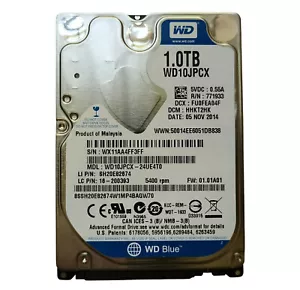 Western Digital 1TB WD10JPCX 5400 RPM SATA 2.5" Laptop HDD Hard Disk Drive - Picture 1 of 3