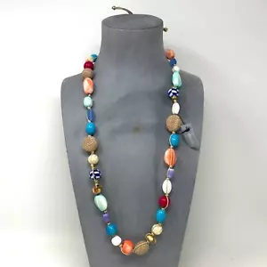Chico's NOSZ SP31-22 Chunky Vintage Boho Style Necklace, Size OS - Multicolor - Picture 1 of 9