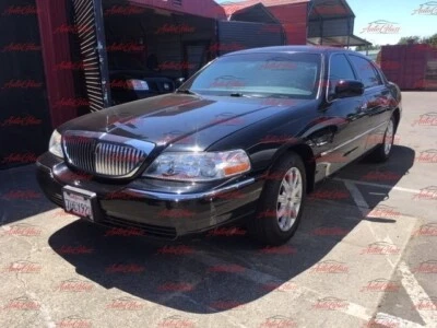 Fit 2003-11 Lincoln Town Car Driver Left Side Rear Door Glass Window Long Wheel - Image 1 of 2