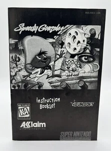 Speedy Gonzales Los Gatos Bandidos Anleitung (Super Nintendo | SNES) - 1995 - Bild 1 von 5