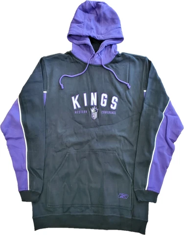 Sacramento Kings Slam Dunk Embroidered Fleece Hooded Sweatshirt By Reebok Cover