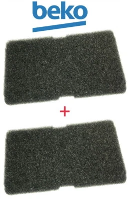 Kit da 2 Filtri in Spugna per Asciugatrice BEKO Ricambi Aria ASH DHT 73LIT 83LIT