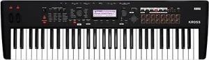 KORG Keyboard Synthesizer KROSS 2-61-MB Cross 61 Key Super Matte Black - Picture 1 of 9