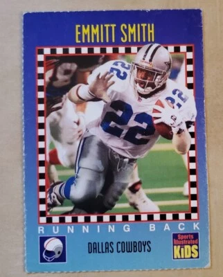1994 SPORTS ILLUSTRATED FOR KIDS #256 Emmitt Smith Running Back Cowboys  - Image 1 of 2