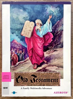 The Interactive Old Testament PC Game Azeroth Vintage 1992 Complete - VG++ - Image 1 of 4
