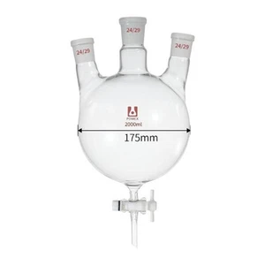 Premium Quality 50ml-2000ml Spherical Separating Funnel, Lab Glassware AU - Picture 1 of 6