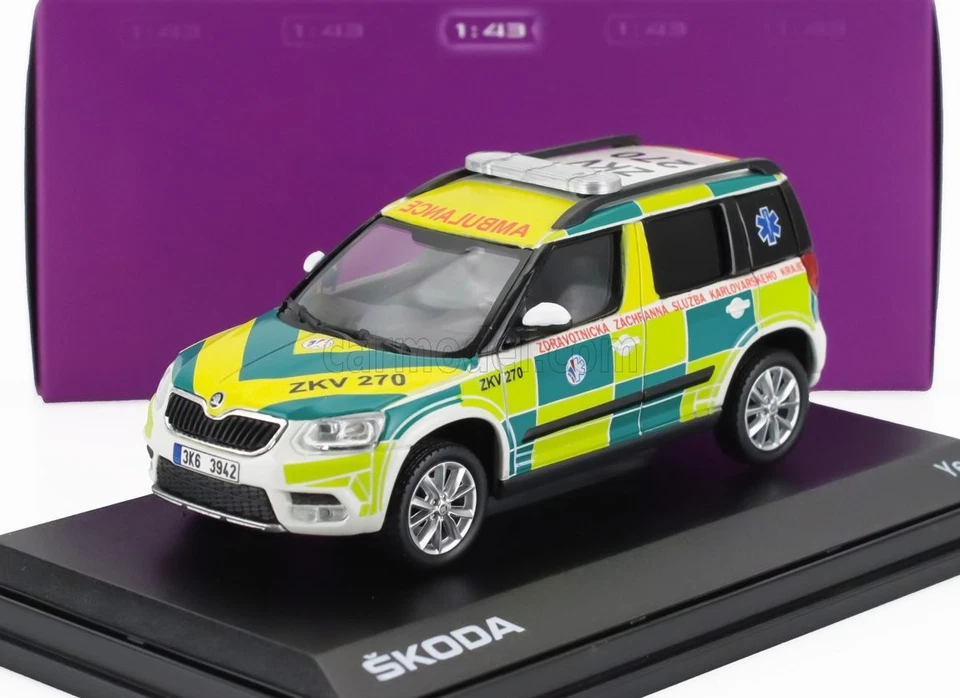 ABREX 143ABX-031XO08 SKODA - YETI SUV FACELIFT (RESTYLING) ZKV 270 AMBULANCE 201