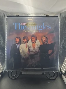 ABBA The Singles The First Ten Years 2LP 1982 Atlantic 800361G GS PROMO EX/EX - Picture 1 of 22