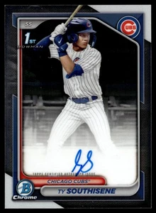 2024 Bowman Chrome Draft #CPA-TS Ty Southisene 1st Prospect Autograph RC - Picture 1 of 2
